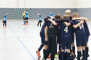 In ungewohnter Zusammensetzung ging es heute für uns als U13 II in der Vorrunde der Hallenmeisterschaft an den Start.
